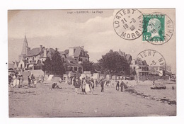 Delcampe - Jolie  CP Animée Larmor-Plage (Morbihan), A Voyagé Années 1920 - Larmor-Plage