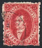 ARGENTINA: GJ.26, 5th Printing, Position 88 On Plate D, Excellent Quality! - Andere & Zonder Classificatie
