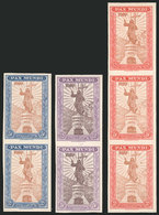 ARGENTINA: Year 1919, Issue World Peace, Design For The Comisión De Damas Argentinas, Essays Printed By Casa De Moneda,  - Gebruikt