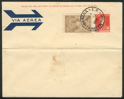 ARGENTINA: GJ.645, 1928 36c. Biestre, On Cover With Cancel Of Paraná For 1/MAR/1928 (first Day Of Issue), Rare! - Poste Aérienne