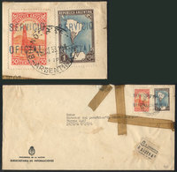ARGENTINA: Official Envelope Of The Subsecretaría De Informaciones - Presidencia De La Nación, Used In Buenos Aires On 1 - Dienstzegels