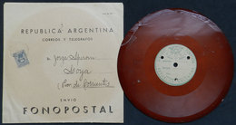 ARGENTINA: Circa 1942, Rare FONOPOST Delivery, Special Cover Sent From Buenos Aires To Goya Franked With 15c. (GJ.892),  - Prephilately