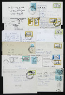 ARGENTINA: 12 QSL Cards Used Between 1980 And 1982 With SPECIAL REDUCED RATES, Very Interesting! - Vorphilatelie