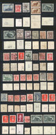 ARGENTINA: PERFINS: Lot With Several Dozens (probably Over 100) Of Stamps With Varied Commercial Perfils, Some Extremely - Collections, Lots & Séries