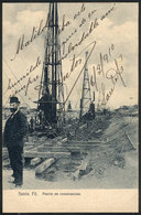 ARGENTINA: Santa Fe: Port Under Construction, Editorial Librería La Unión, Used In 1910, Excellent Quality! - Argentinië