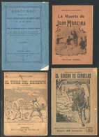 ARGENTINA: 8 Books Of The Years 1875 To 1916, Varied Titles, Most Of The Books Are Of Fine Quality (one Without Cover),  - Manuscrits