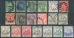 BARBADOS: Lot Of Classic Stamps, General Quality Is Fine To VF, Scott Catalog Value Approx. US$200. - Barbados (...-1966)