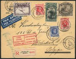 BELGIUM: 2/DE/1930 First Flight Bruxelles - BELGIAN CONGO, Excellent Quality! - Other & Unclassified