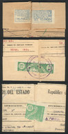 BOLIVIA: 3 Old Telegrams With Different SEALS, Excellent Quality! - Bolivië