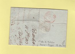 Marque D Arrivee A Angers - 17 8ere 1813 - Lettre De Pontarlier - 1801-1848: Precursores XIX