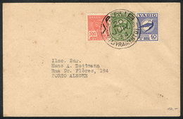 BRAZIL: Airmail Cover Sent From Livramento To Porto Alegre On 20/JUN/1934 By VARIG, Very Nice! - Maximumkarten