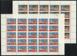 CHAD: Sc.144/145, 1967 Scouts, Cmpl. Set Of 2 Values In Sheets Of 25, MNH, VF Quality! - Tchad (1960-...)