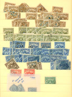 CHILE: "TELEGRAPH Stamps, Postage Due Stamps, Official Stamps Etc.: Accumulation On Stockpages, Several Hundreds Stamps  - Chile