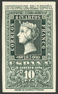 SPAIN: Yvert 804, 1950 Stamp Centenary 10P., Mint With Tiny Hinge Mark (it Appears MNH), VF Quality, Catalog Value Euros - Postfris – Scharnier