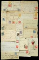 SPAIN: 108 Covers (most With Original Letters Included) Sent Between 1913 And 1936 From FUENTEGUINALDO (Salamanca) To Ar - Brieven En Documenten