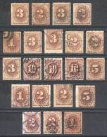 UNITED STATES: Lot Of Approximately 90 Very Old Stamps, General Quality Is Fine To VF (few With Minor Defects), HIGH CAT - Strafport