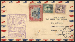 UNITED STATES: 30/SE/1929 First Flight Miami - Buenos Aires, Via Cristobal And Chile! - Marcofilia