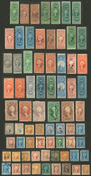 UNITED STATES: Several Dozens Old Revenue Stamps, Fine To VF General Quality (some With Minor Defects), Very Interesting - Fiscaux