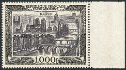 FRANCE: Sc.C27, 1950 1000Fr. Paris, MNH, With Sheet Margin, Excellent Quality. Catalog Value US$150. - Other & Unclassified