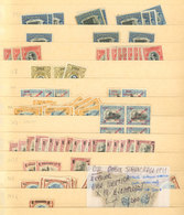 GUATEMALA: Stock With Many Hundreds Of Used Or Mint Stamps, From All Periods, Including Many Overprinted Examples With V - Guatemala