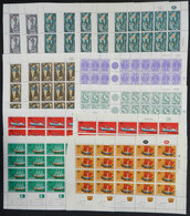 ISRAEL: 15 Complete Mini-sheets, MNH And Of Very Fine Quality, Good Opportunity! - Collezioni & Lotti