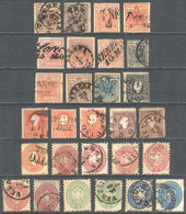 ITALY - LOMBARDO-VENETO: Lot Of Interesting Stamps, All Genuine, Mixed Quality (from Some With Defects To Others Of Fine - Lombardije-Venetië