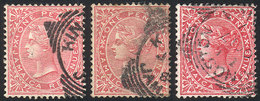 JAMAICA: Yvert 3, 1878 1p. Rose With Crown CA Sideways Wmk, Used, VF Quality! - Jamaica (...-1961)