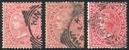 JAMAICA: Yvert 3, 1878 1p. Rose With Crown CA Sideways Wmk, Used, VF Quality! - Giamaica (...-1961)