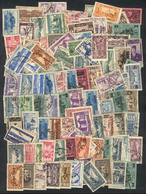 LEBANON: Lot Of Large Number Of Used Stamps On Fragments, Perfect Lot To Look For Rare Postmarks, VF Quality! - Líbano