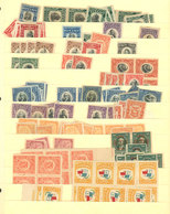 PANAMA: Stock Of MANY HUNDREDS Of Stamps On Stockpages, Including Mint Material (mostly MNH) And In General Of Very Fine - Panama