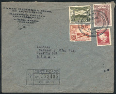 PERU: Registered Cover Sent From CHICLÍN To Lima (rare Postmark) On 25/MAR/1951 + 6 Covers Posted In Various Periods, So - Peru