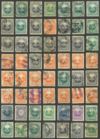 PERU: Envelope With Old Stamps Of Very Fine Quality. It Includes Many Rare And Scarce Examples And Attractive Cancels, H - Pérou