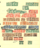 EL SALVADOR: Accumulation Of MANY HUNDREDS Of Old Stamps On Stockpages, Most Mint (many MNH), Very Fine General Quality, - El Salvador