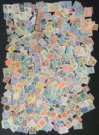 EL SALVADOR: Lot Of SEVERAL HUNDREDS Stamps Mainly Old, Used Or Mint (they Can Be Without Gum), Fine To Very Fine Genera - El Salvador