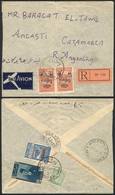 SYRIA: Registered Airmail Cover Sent From DAMAS To Argentina On 1/DE/1946, Via New York, With Nice Postage On Front And  - Syria