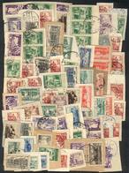 SYRIA: Lot Of Large Number Of Stamps On Fragments, VF Quality! - Syria