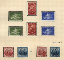 SURINAME: Collection On Album Pages, Stamps Issued Between Circa 1949 And 1960 (not Complete), Mint And Used, Fine To VF - Suriname