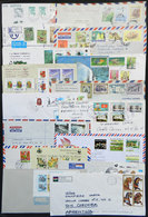 WORLDWIDE: 57 Modern Covers + 1 Front Sent To Argentina, All With Beautiful Postages Of THEMATIC Stamps, VF Quality, Ver - Autres - Amérique