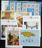 WORLDWIDE: SOUVENIR SHEETS And Commemorative Mini-sheets: 55 Items Of Varied Countries, All MNH And Of Excellent Quality - Autres - Europe