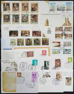 WORLDWIDE: TOPIC RELIGION / ART: 27 FDCs, Covers With Special Postmarks, Cards Etc., Very Nice Group. - Sonstige - Europa
