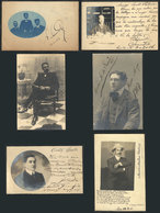 WORLDWIDE: MEN: 6 Old Postcards, Very Nice, Fine To VF General Quality! - Voetbal
