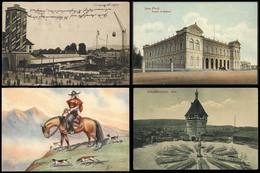 WORLDWIDE: Lot Of 7 Postcards Of Various Places, Many Good Views, General Quality Is Fine To VF (few With Minor Defects) - Fussball