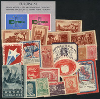WORLDWIDE: Interesting Lot Of Varied Cinderellas, Most Of Fine Quality! - Erinnophilie