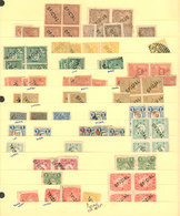 URUGUAY: OFFICIAL STAMPS, Postage Due Stamps, Parcel Post Stamps, Telegraph Seals: Large Stock On Stock Pages (many Hund - Uruguay