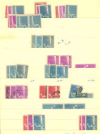 URUGUAY: Very Good Stock Of Used Or Mint Stamps (many MNH!) On Stockpages, It Includes Good Sets, Some Varieties, And Ai - Uruguay