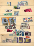 URUGUAY: Many Hundreds Of Used Stamps (a Large Number Are Of Airmail) On Stock Pages. The General Quality Is Very Fine,  - Uruguay