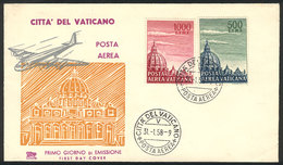 VATICAN: 76 FDC Covers Of The Years 1943 To 1965, VERY THEMATIC, All Different, Fine To VF Quality, Low Start! - Verzamelingen