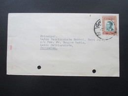 Jordanien 1964 Briefe Nach Jerusalem. United Nations Relief And Works Agency For Palestine Refugees. 2 Belege - Giordania