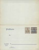 P87 A/F  Deutsches Reich Blanc - Tarjetas