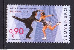 Slovaquie 2016 Championnat D' Europe De Patinage Artistique - Unused Stamps